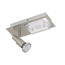 Briloner 2879-022 - LED Stropna svjetiljka COMBINATA 1xGU10/3W + LED/5W/230V