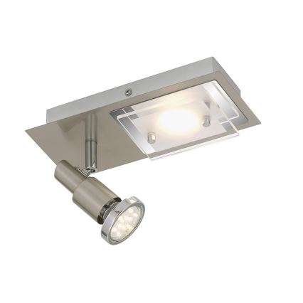 Briloner 2879-022 - LED Stropna svjetiljka COMBINATA 1xGU10/3W + LED/5W/230V