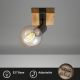 Briloner 2900-011 - Zidna reflektorska svjetiljka WOOD BASIC 1xE27/25W/230V