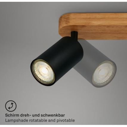 Briloner 2922-025 - Reflektorska svjetiljka SPOT 2xGU10/9W/230V