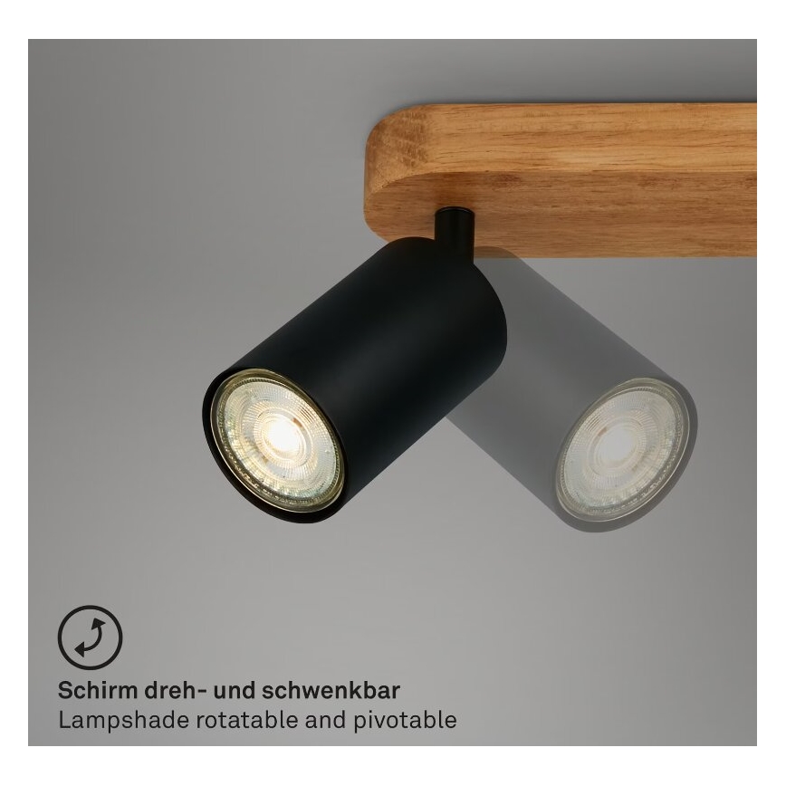Briloner 2922-025 - Reflektorska svjetiljka SPOT 2xGU10/9W/230V