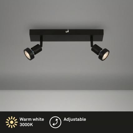 Briloner 2926-025 - LED spot svjetiljka 2xGU10/4,9W/230V