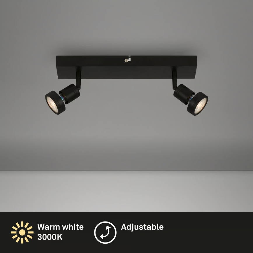 Briloner 2926-025 - LED spot svjetiljka 2xGU10/4,9W/230V