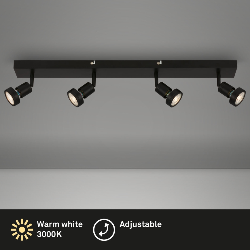 Briloner 2926-045 - LED spot svjetiljka 4xGU10/4,9W/230V