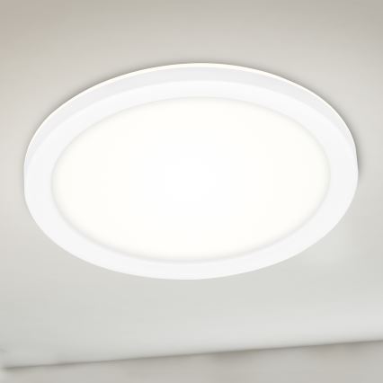 Briloner 3008-016 - LED Stropna svjetiljka LED/8W/230V pr. 21 cm bijela IP44