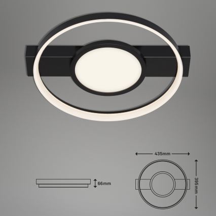 Briloner 3026-015 - LED Prigušiva stropna svjetiljka FRAME LED/33W/230V