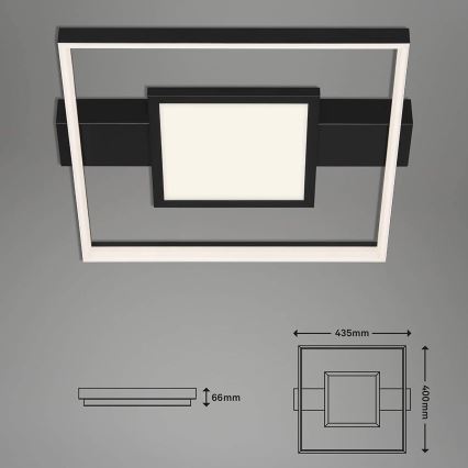 Briloner 3028-015 - LED Prigušiva stropna svjetiljka FRAME LED/38W/230V