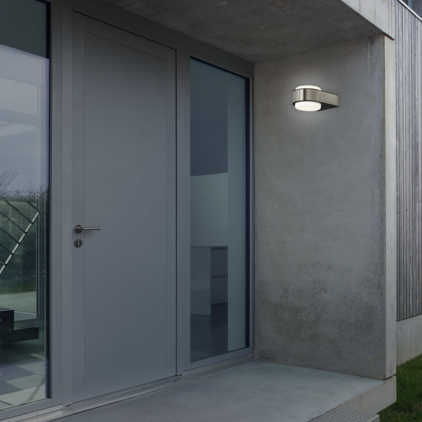 Briloner 3035-012- LED Vanjska zidna svjetiljka HANAU LED/6,5W/230V IP44 mat krom