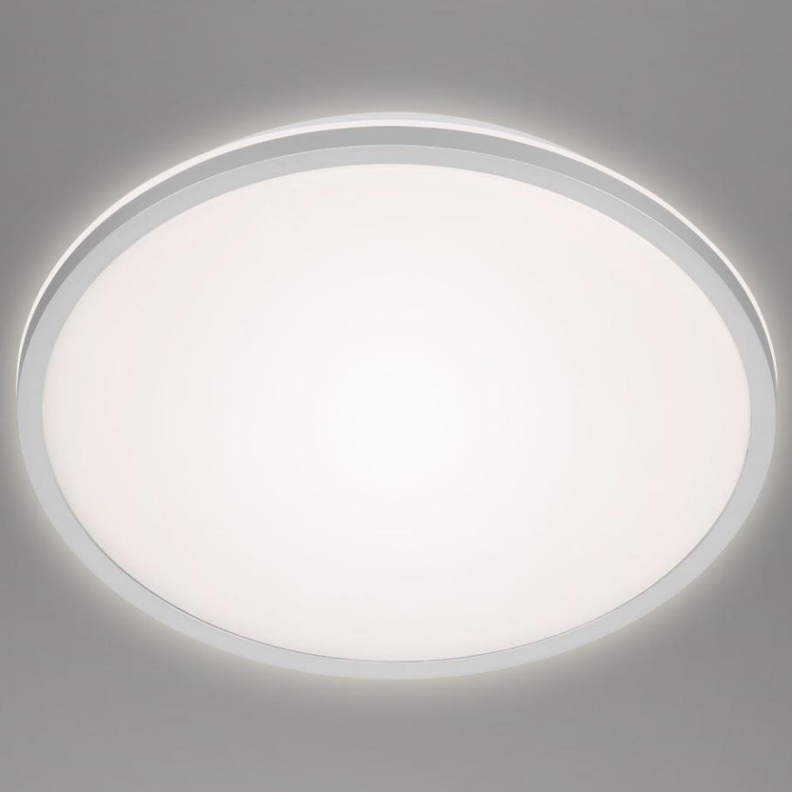 Briloner 3046-014 - LED Stropna svjetiljka LED/15W/230V 4000K pr. 28 cm srebrna