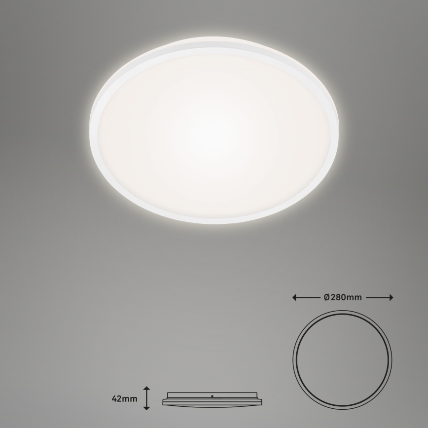 Briloner 3046-016 - LED Stropna svjetiljka RUNA LED/15W/230V
