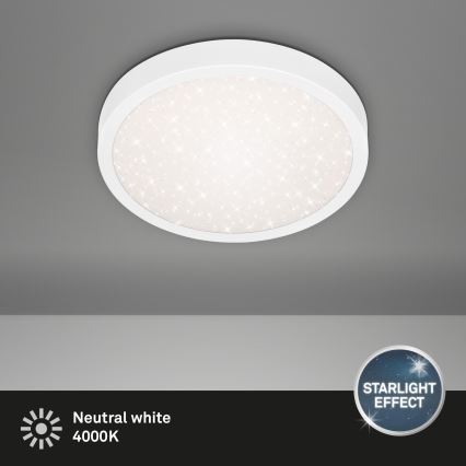 Briloner 3048-016 - LED Stropna svjetiljka RUNA LED/18W/230V bijela