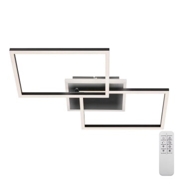 Briloner 3049-015 - LED Prigušiva stropna svjetiljka FRAME LED/40W/230V + daljinski upravljač