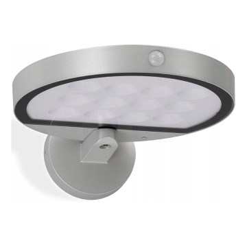 Briloner 305104TF - LED Solarna svjetiljka sa senzorom TELEFUNKEN LED/10W/7,4V IP44