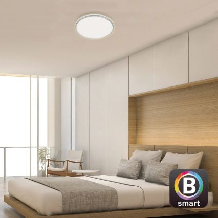 Briloner 3065-014 - LED stropno svjetlo s mogućnošću prigušivanja IVY LED/42W/230V Wi-Fi Tuya Ø 49 cm + daljinski upravljač