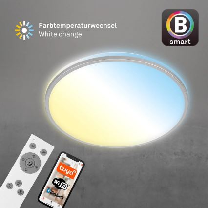Briloner 3065-014 - LED stropno svjetlo s mogućnošću prigušivanja IVY LED/42W/230V Wi-Fi Tuya Ø 49 cm + daljinski upravljač