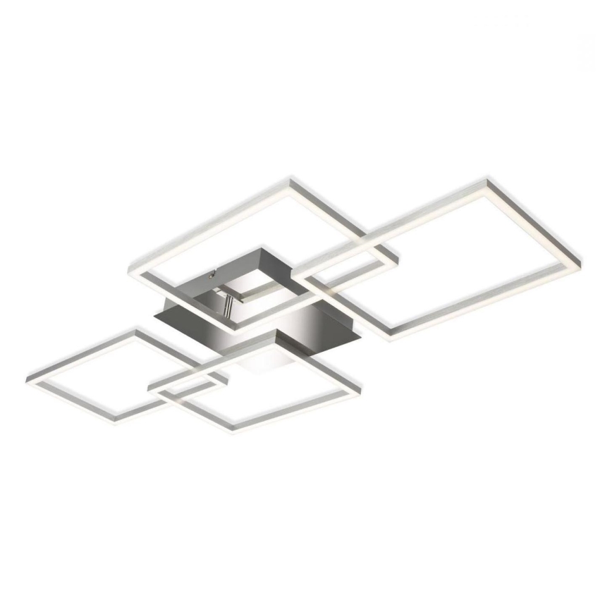 Briloner 3091-018 - LED Prigušiva stropna svjetiljka FRAME LED/30W/230V sjajni krom