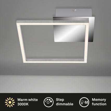 Briloner 3105-018 - LED Prigušiva stropna svjetiljka FRAMES LED/9,7W/230V