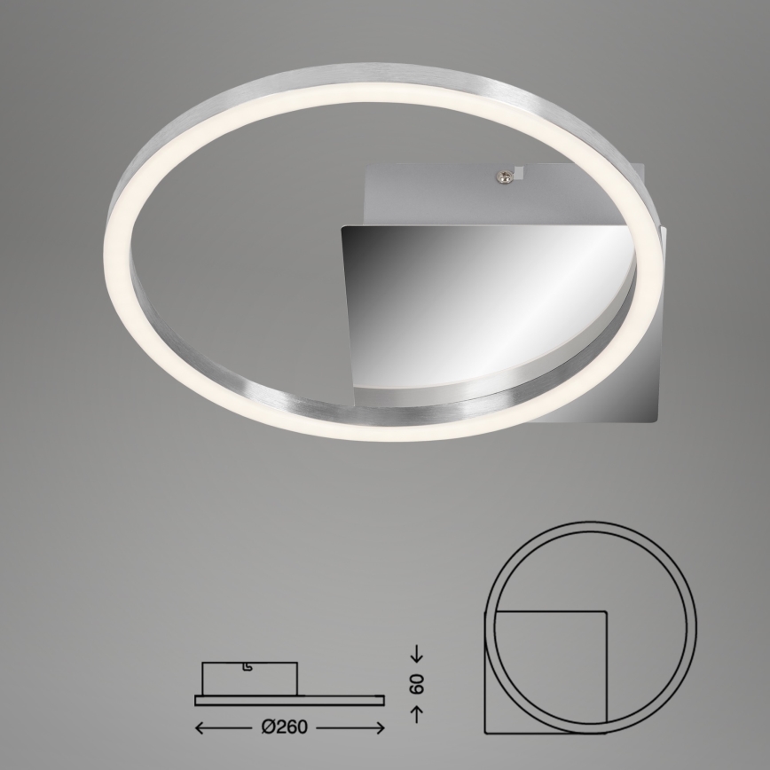 Briloner 3106-018 - LED Prigušiva stropna svjetiljka FRAMES LED/7,5W/230V