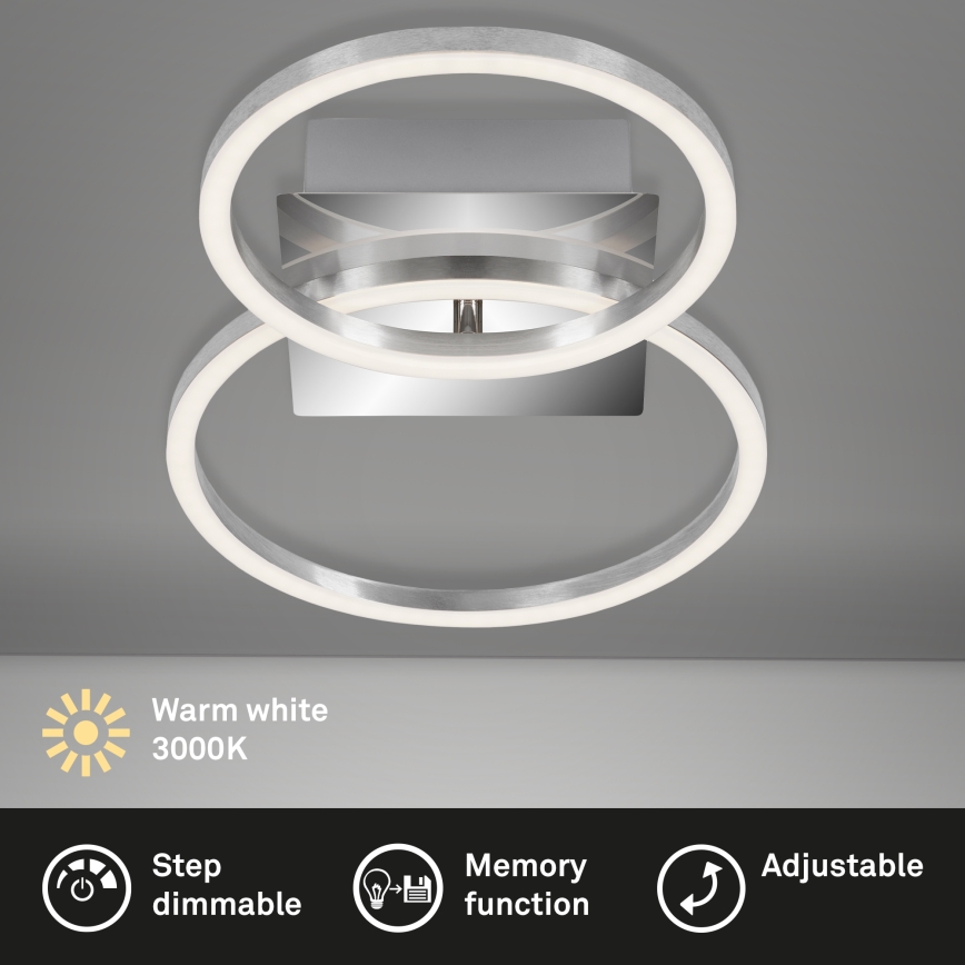 Briloner 3110-018 - LED Prigušiva stropna svjetiljka FRAMES LED/16W/230V