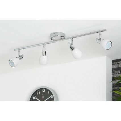 Briloner 3111-046 - LED Reflektorska svjetiljka COMBI 4xGU10/5W/230V