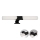 Briloner 3113-115 - LED Rasvjeta za ogledalo u kupaonici LED/12W/230V IP44 47 cm crna