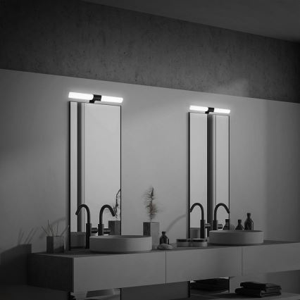 Briloner 3113-115 - LED Rasvjeta za ogledalo u kupaonici LED/12W/230V IP44 47 cm crna