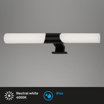 Briloner 3113-115 - LED Rasvjeta za ogledalo u kupaonici LED/12W/230V IP44 47 cm crna