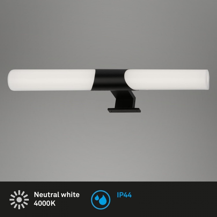 Briloner 3113-115 - LED Rasvjeta za ogledalo u kupaonici LED/12W/230V IP44 47 cm crna