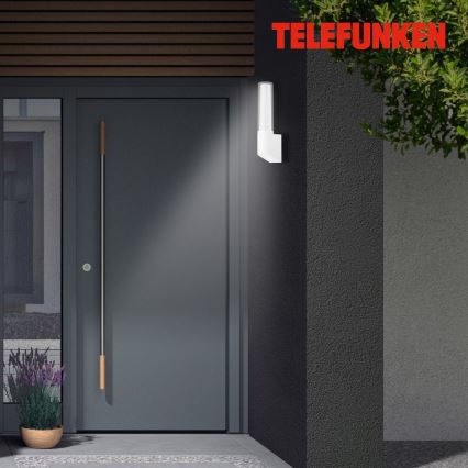 Briloner 311306TF - LED Vanjska zidna svjetiljka LED/8W/230V 4000K IP44 bijela