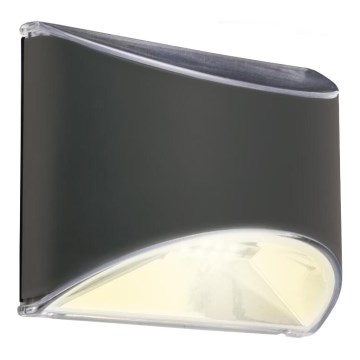 Briloner 3133015 - LED Solarna zidna svjetiljka LED/2W/3,7V IP44 3000K