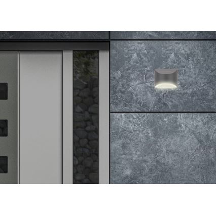Briloner 3133015 - LED Solarna zidna svjetiljka LED/2W/3,7V IP44 3000K