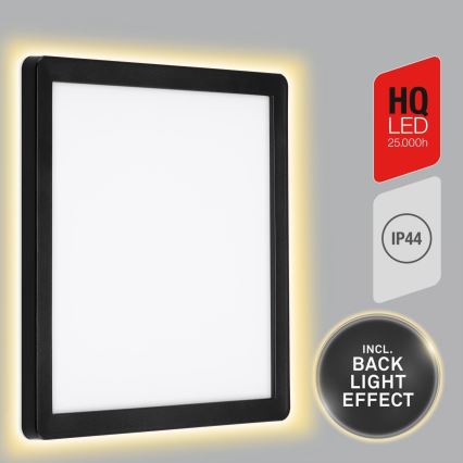 Briloner 313505TF - LED Vanjska zidna svjetiljka LED/15W/230V IP44 4000K crna