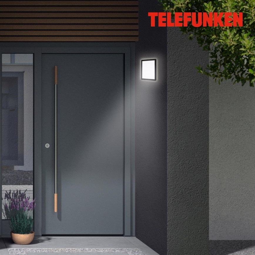 Briloner 313505TF - LED vanjsko zidno svjetlo LED/15W/230V IP44 4000K crna