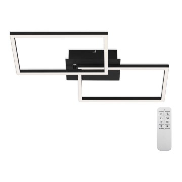 Briloner 3149-018 - LED Prigušivi ugradbeni luster FRAME 2xLED/15W/230V + daljinski upravljač