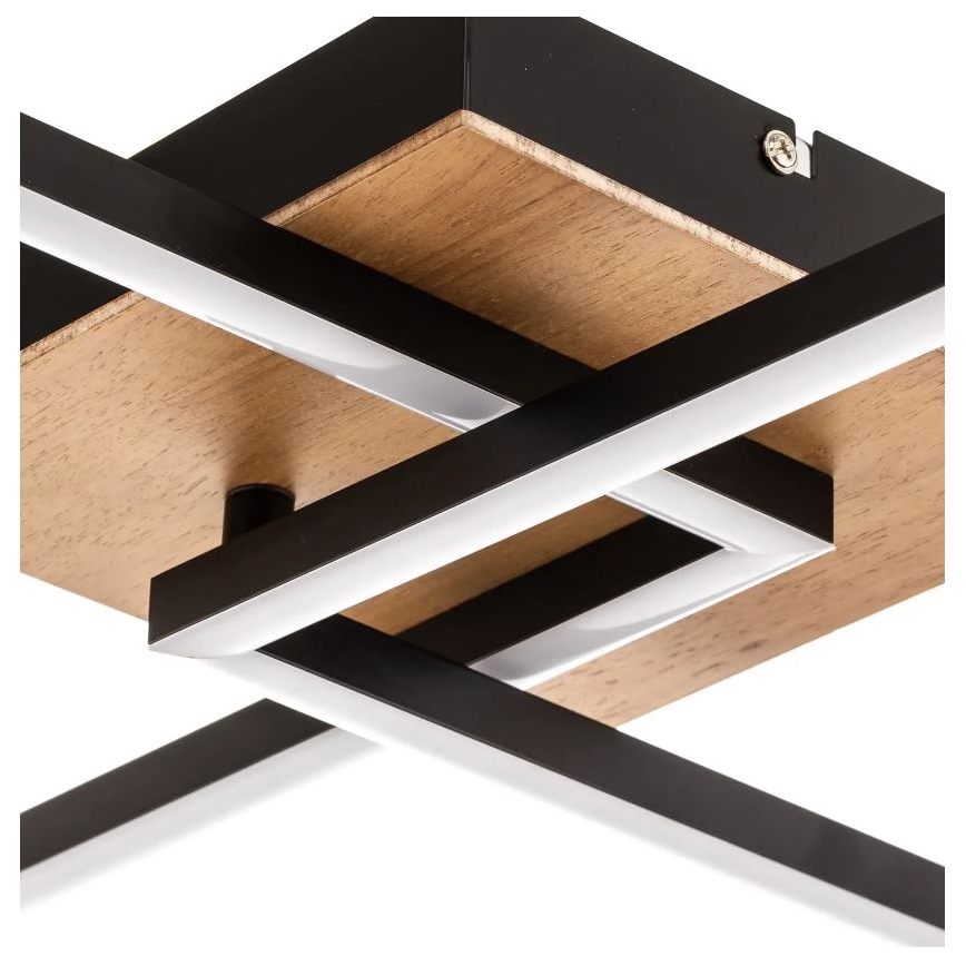 Briloner 3210-014 - LED stropna svjetiljka s prigušivanjem FRAME 2xLED/11W/230V smeđa