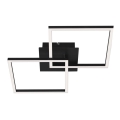 Briloner 3210-015 - LED stropna svjetiljka s prigušivanjem FRAME 2xLED/11W/230V crna