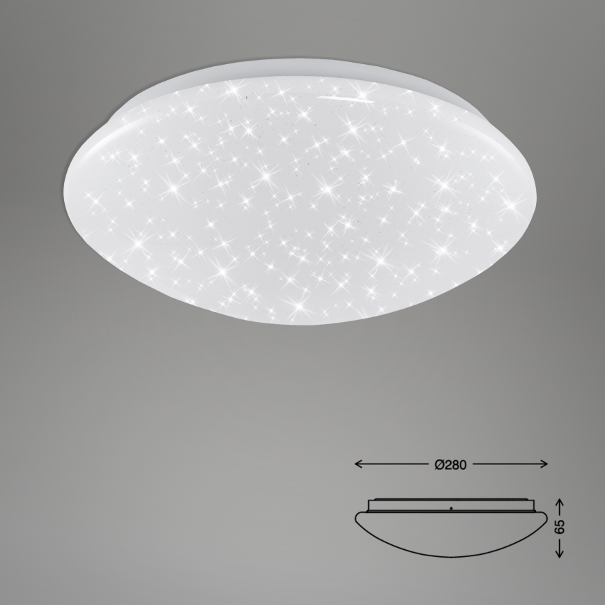 Briloner 3360-016 - LED Stropna svjetiljka za kupaonicu STARRY SKY LED/12W/230V IP44