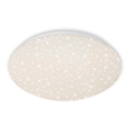 Briloner 3373-016 - LED stropna svjetiljka STARRY s mogućnošću prigušivanja LED/15W/230V 3000-6500K Ø 28 cm bijela + daljinski upravljač