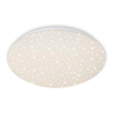Briloner 3373-016 - LED stropna svjetiljka STARRY s mogućnošću prigušivanja LED/15W/230V 3000-6500K Ø 28 cm bijela + daljinski upravljač