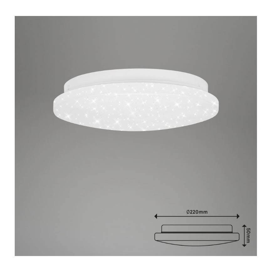 Briloner 3388-016 - LED Stropna svjetiljka VIPE LED/8W/230V
