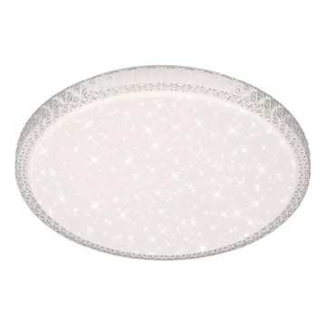 Briloner 3412-016 - LED Prigušivo stropno svjetlo STAR SKY LED/24W/230V 3000/4000/6000K promjer 39 cm + daljinski upravljač