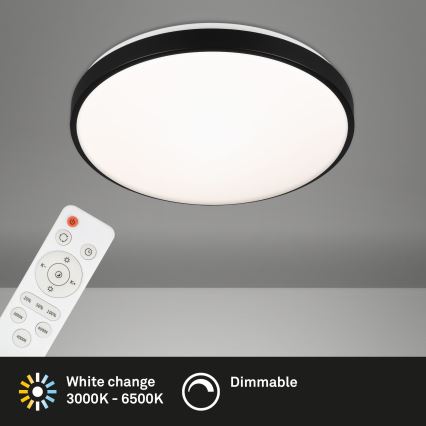 Briloner 3430-015 - LED Prigušiva stropna svjetiljka MANNY LED/48W/230V + daljinski upravljač