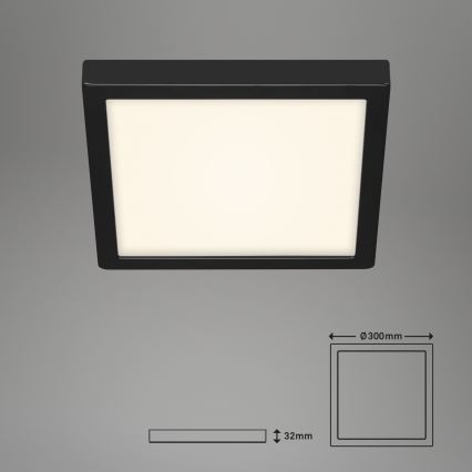 Briloner 3467-415 - LED Stropna svjetiljka FIRE LED/21W/230V 30x30 cm