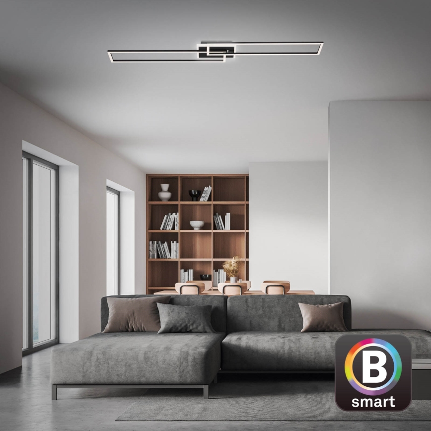 Briloner 3538-015 - LED prigušivački luster FRAME 2xLED/20W/230V 2700-6500K Wi-Fi Tuya + daljinski upravljač