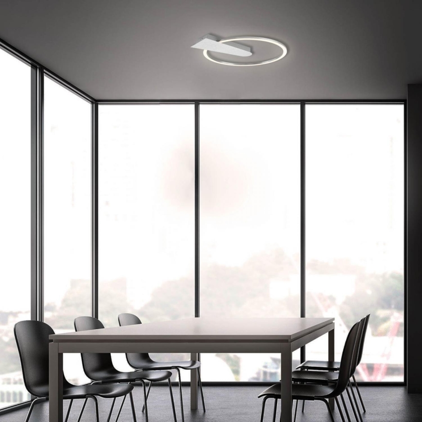 Briloner 3542-018 - LED Prigušiva stropna svjetiljka NICO LED/12W/230V mat krom