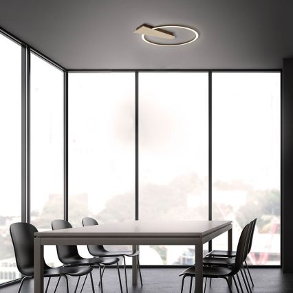 Briloner 3542017 - LED stropna svjetiljka s prigušivanjem NICO LED/12W/230V zlatna