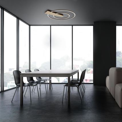 Briloner 3543-017 - LED stropna svjetiljka s prigušivanjem NICO LED/25W/230V zlatna
