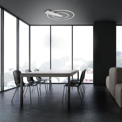 Briloner 3543-018 - LED Prigušiva stropna svjetiljka NICO LED/25W/230V mat krom