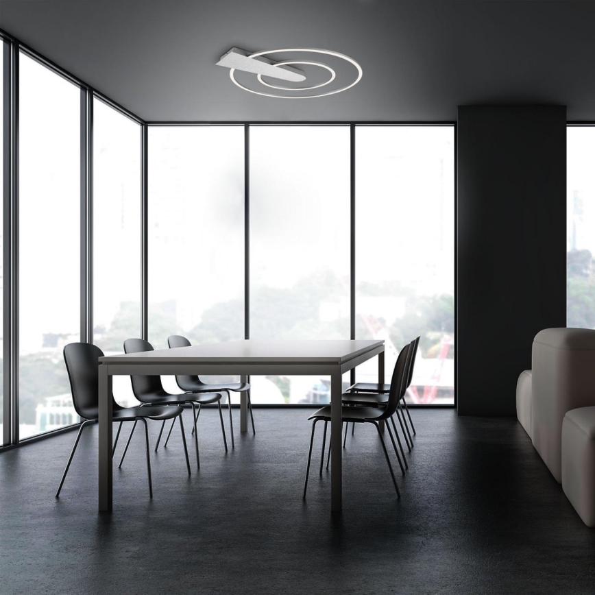 Briloner 3543-018 - LED Prigušiva stropna svjetiljka NICO LED/25W/230V mat krom