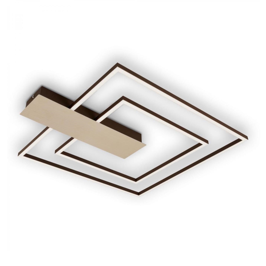 Briloner 3545-017 - LED Prigušiva stropna svjetiljka NICO LED/25W/230V zlatna